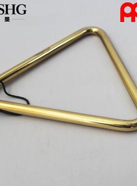 高档三角铁M进口黄铜三角铃4寸6寸8寸麦TRI尔10B专业EINL小打乐器