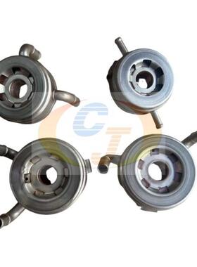 适用洋马4TNV88机油散热器冷却器124100-6281124100-5700