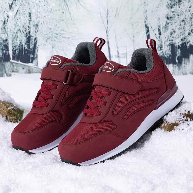 高档老人鞋女底软防滑2023年季新款秋中底老年健步鞋圆头平妈妈鞋