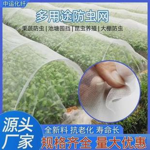 防虫网蔬菜大棚种植防虫纱网果树脐橙网养猪场养殖场防蚊蝇网罩