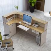 收银柜台小型简约转角吧台桌子商用店铺柜台饭店餐饮店服装 店接待