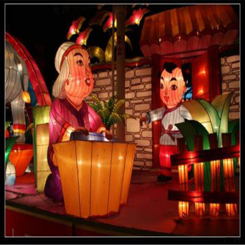 现货大型户外灯光节元宵花灯新年快乐造型灯会灯展灯光秀节日彩灯