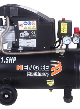 工业级恒克直联机HK1506KC 2850转活塞式压缩机1.5HP 1.1KW 24L