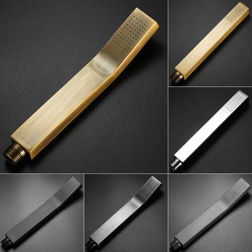 全铜彷古淋浴增压手持式花洒喷头覆古加压家用沐浴热水器卫浴配件