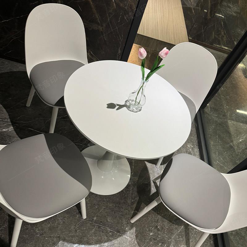 洽谈桌椅商务会客接待茶几4S店样品屋展示中心美容院休闲展厅咨询