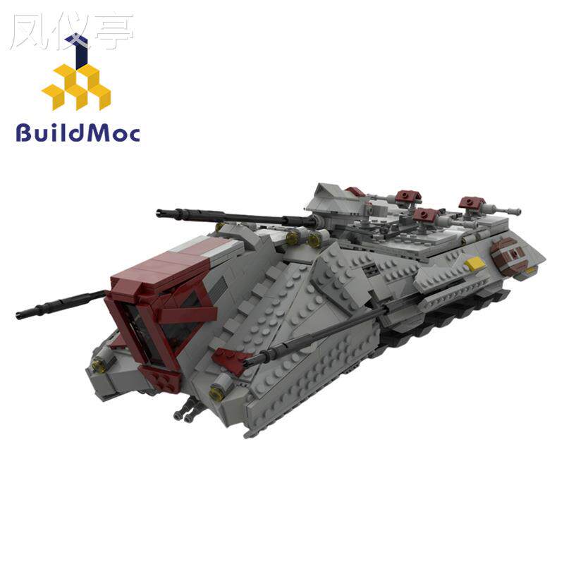 BuildMoc星战玩具系列MOC-75392UT-AT积木玩具兼容
