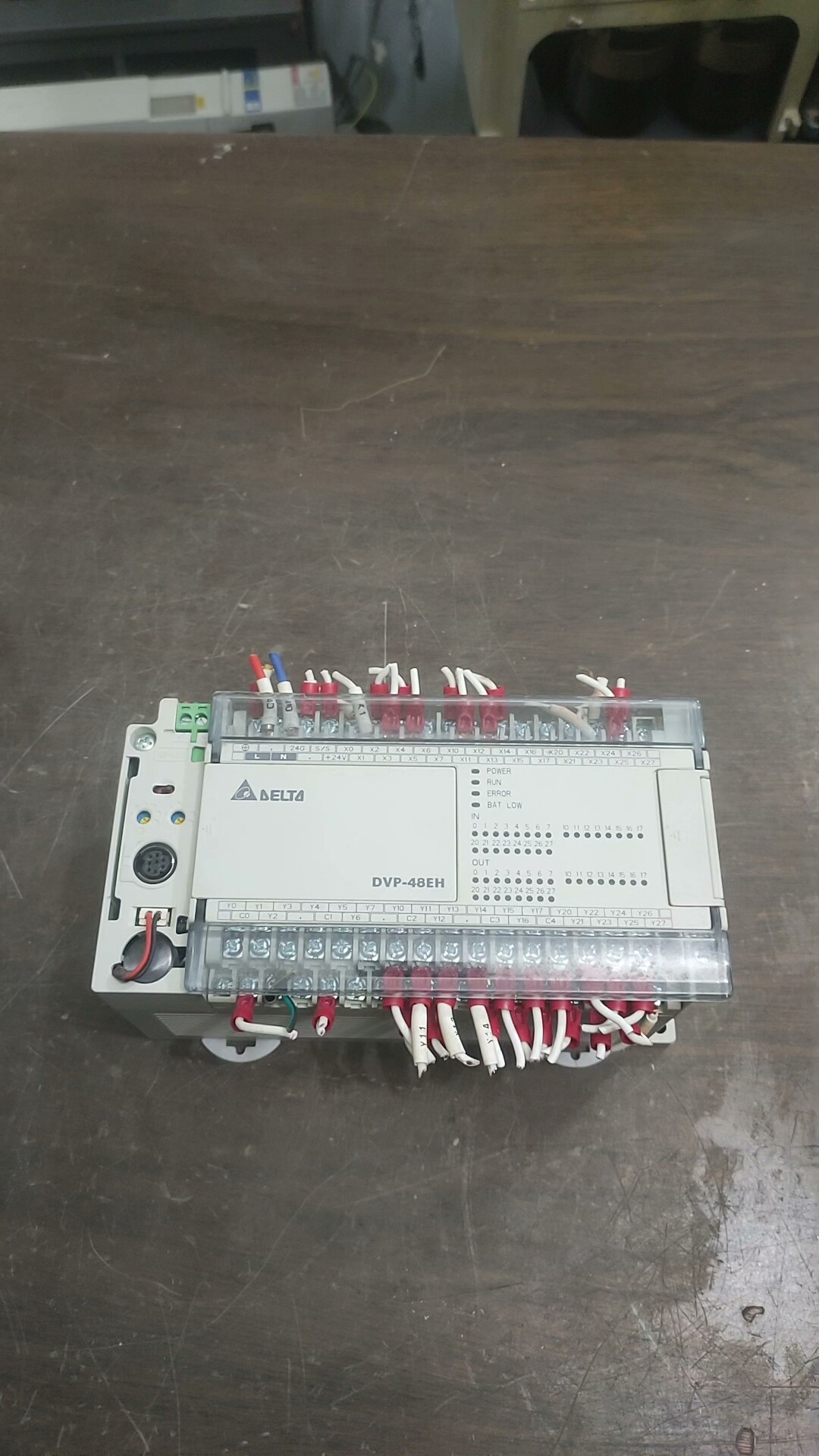 台达PLC，DVP48EH00T3，实图拍摄，成色如图， 功