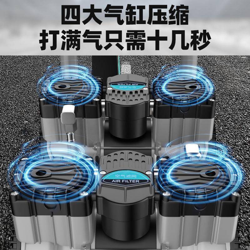 空压机气泵空气缩打小型332压220v无机油静音汽泵机器气磅工业级