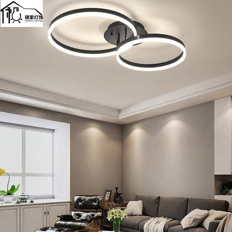 圆环吸顶灯简约吸顶灯北欧款客卧室具吸顶灯yx181家用次厅