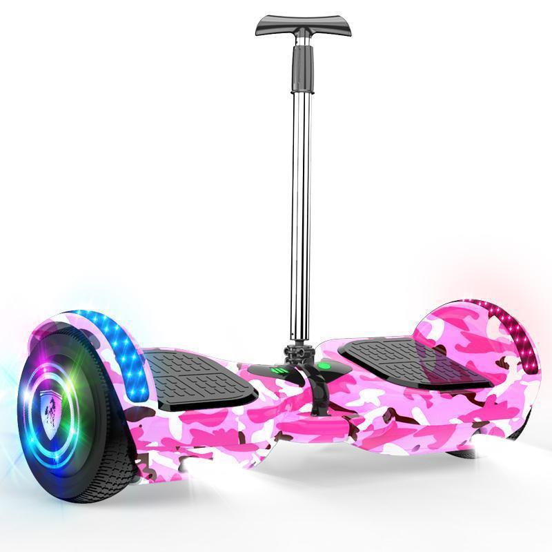 2025电动自平衡车儿童学生成年两轮智能体感车带扶杆双轮平行车