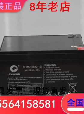 KAIYING凯鹰蓄电池6FM12系统12v12Ah( KS12-12)消防电梯ups