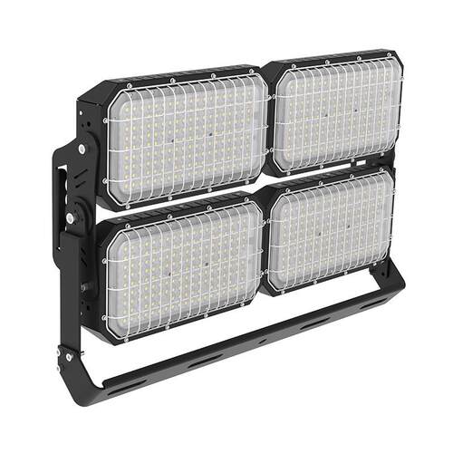 高端鳍片模组LED投光灯1200W防爆大功率球场灯体育照明高杆灯