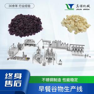 时产600-800kg玉米片焙烤干燥设备机械食品工厂优选烘焙机械