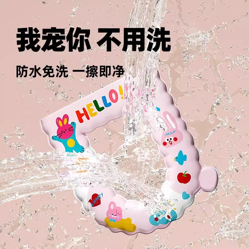 女孩坐垫垫圈马桶防水一次性抹布