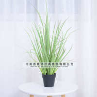 仿真蘆葦植物造景室內(nèi)仿真小草裝飾酒店商場仿真綠植仿真狗尾巴草