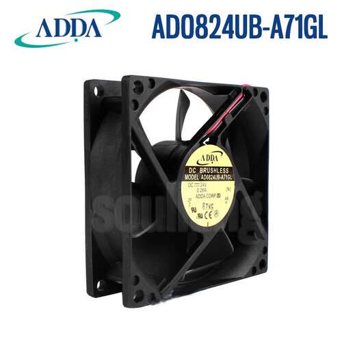 7全新现货协禧 AD0824UB-A1L 8025 2热4V 0G.26A变频器NOU散风扇
