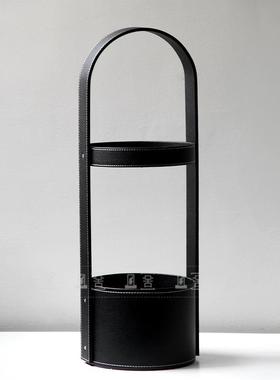 现伞代简约意雨架皮伞桶售创楼部样板房酒店入户厅软装饰品FSF330