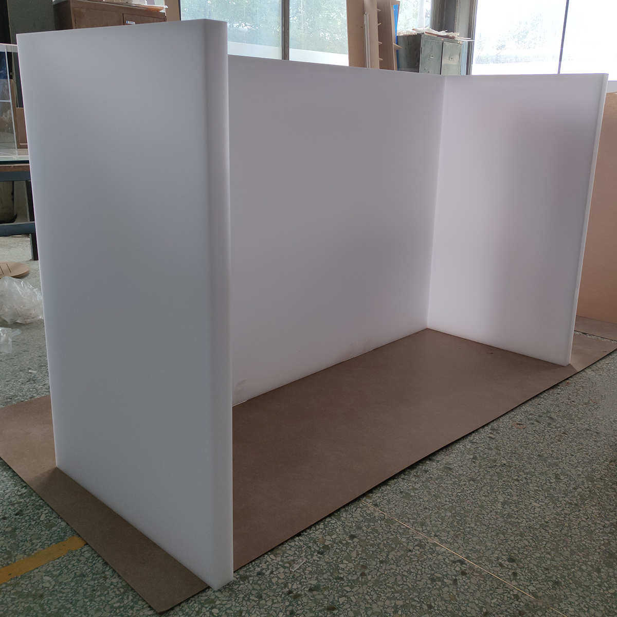 白色磨砂亚克力沙发靠背卡座有机玻璃大型酒吧座位隔断,餐饮具,餐用托盘,淘宝优惠券,粉丝福利购,淘宝优惠卷