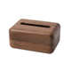 北美胡桃木抽纸盒木质纸巾盒客厅桌面抽纸盒酒店餐厅木制餐巾纸盒