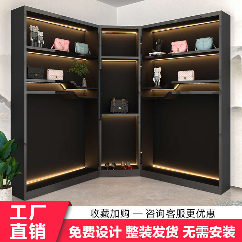 女装店服装展示柜鞋包柜衣柜展柜直播间欧式货架陈列柜