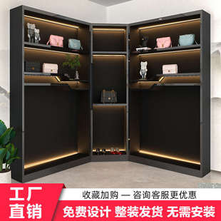 女装店服装展示柜鞋包柜衣柜展柜直播间欧式货架陈列柜