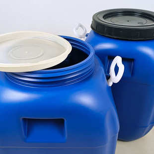 HDPE食品级源头全新料厂家50升塑料桶方桶60L方桶PE带盖塑料桶