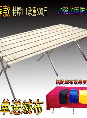 地摊货货架折叠摆摊折叠货架摆摊架折地摊PBU货架夜市帘竹摆叠摊