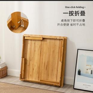 折叠桌子餐桌家用学习小方桌吃饭桌子小户型简约榻榻米折叠桌