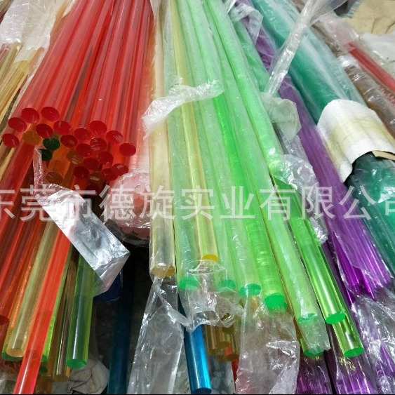 有机玻璃棒亚克力棒 进口彩色亚克力棒 进口高透亚克力棒