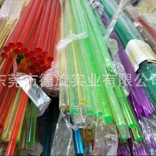 有机玻璃棒亚克力棒 进口彩色亚克力棒 进口高透亚克力棒