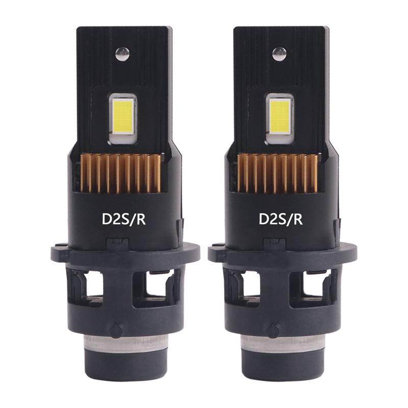 三为车灯新款直插D系列LED大灯D2SD2RD4SD4R高亮LED大灯升级