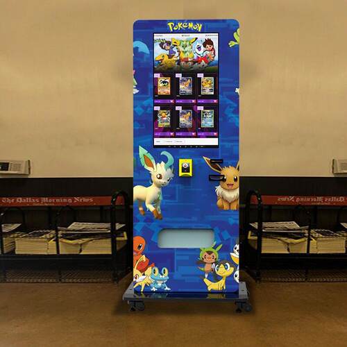 Pokemonvendingmachine可梦卡牌皮卡丘卡片售卖机