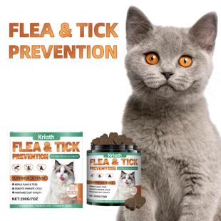 Kriath Cat Fur Care Chews - Daily Supplement for Shiny Coat