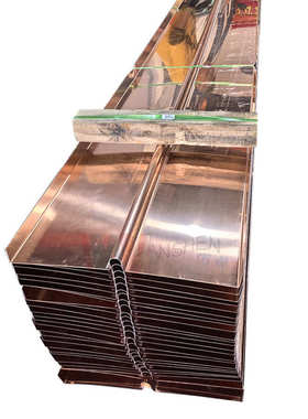 止水铜片T2紫铜止水片止水铜板复合铜镀铜U型V型W型利工程铜片