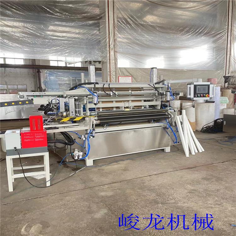 1800型干湿两用钢网纸复卷机设备可制定门幅尺寸无纺布的分切