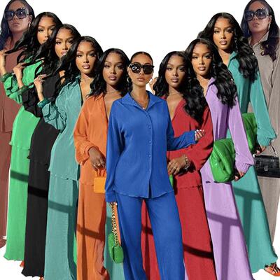 Womens Casual 2 Piece Set Outfits Lounge Pajama Sets F