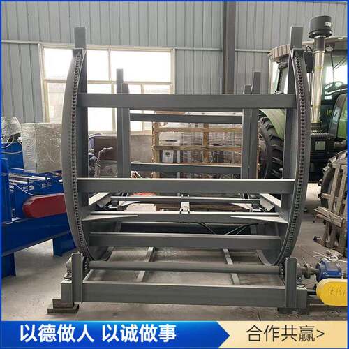 木饰面板集成墙板成摞液压加紧翻板机大板旋转翻面机可调