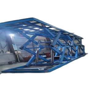 剪叉式升降平台车间电动液压升降机工厂大吨位交叉式装卸平台价格