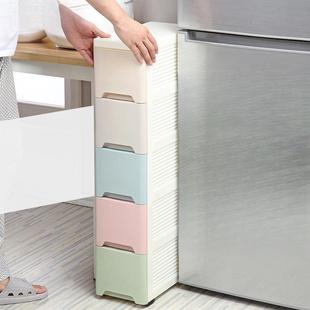 15u002F18u002F25cm夹缝收纳柜子厨房置物架卫生间窄缝隙储奥跃