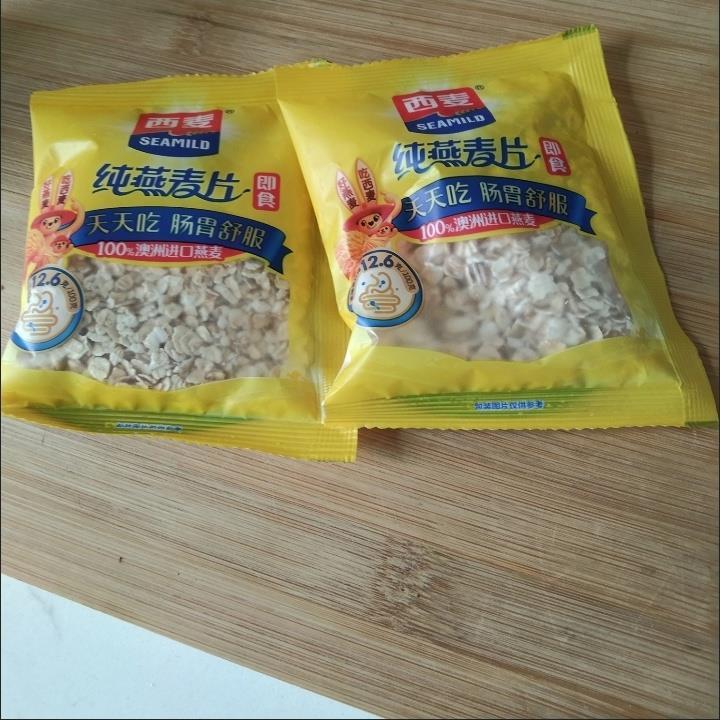 纯燕麦片独立小袋原味0添加蔗糖即食免煮冲泡饮料营养代早餐
