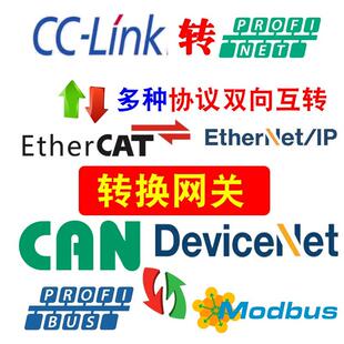 CCLINK转Profinet转ethercat网关485模块EtherNetIP/Modbus以太网