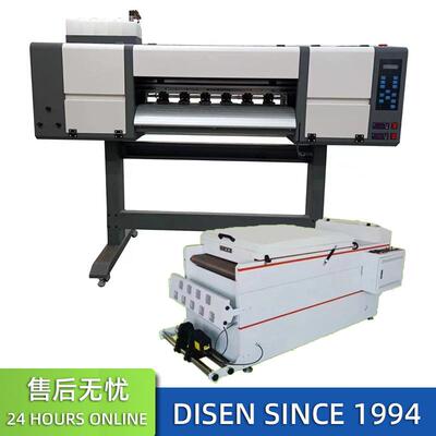 A1白墨柯氏烫画机T恤图案60cm烫画打印机4头i3200 DTF Printer