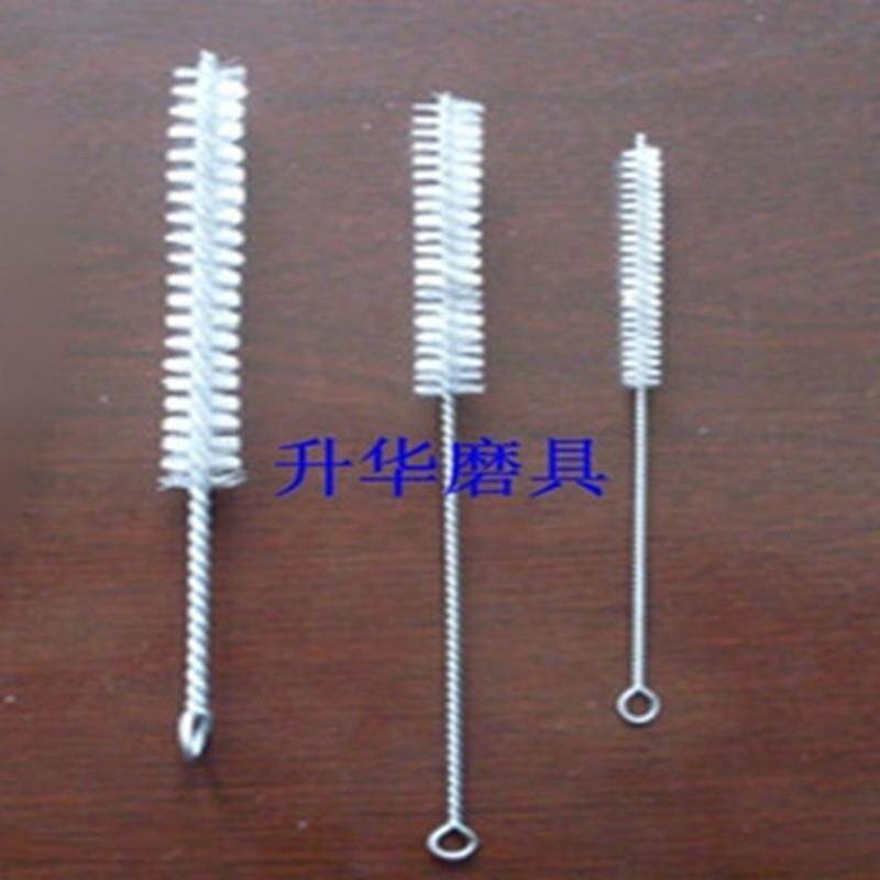 管子刷圆刷管道刷内孔清洁刷子加长柄尼龙丝刷塑料试管刷工业瓶刷