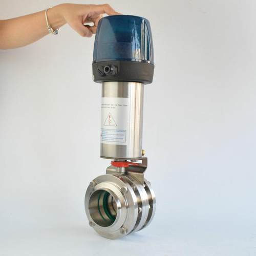 智能型关958气动蝶阀密封动气厂开中线法兰蝶阀对夹蝶阀家供应