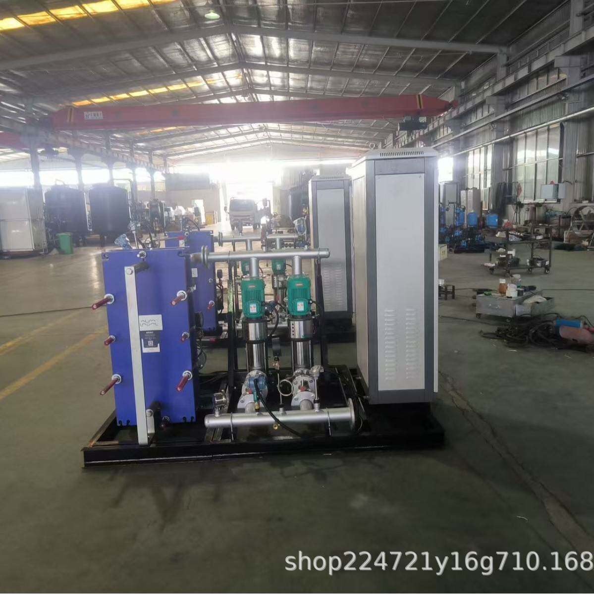 换热站板式换热器一体化水水板式换热机组小区供暖汽水换热机组