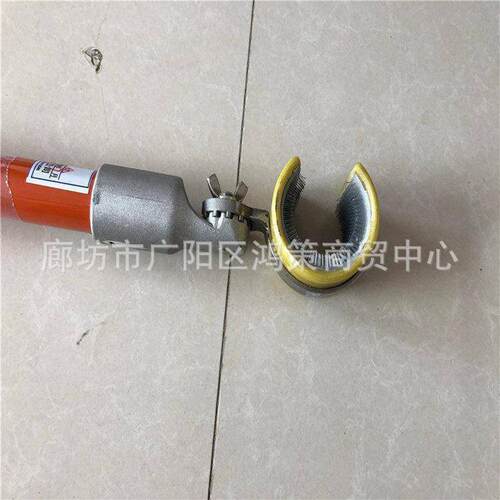 U型导线刷绝缘杆式清洁刷10KV刷头清洁刷多用途高压线清扫器