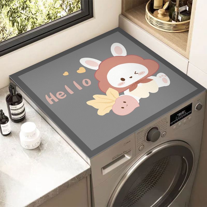洗衣机微波炉防滑垫卡通床头罩