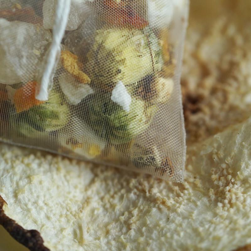 若谷家集 | 桂花雪梨茶 陈皮菊花甘草干燥滋润雾霾走开袋泡茶包