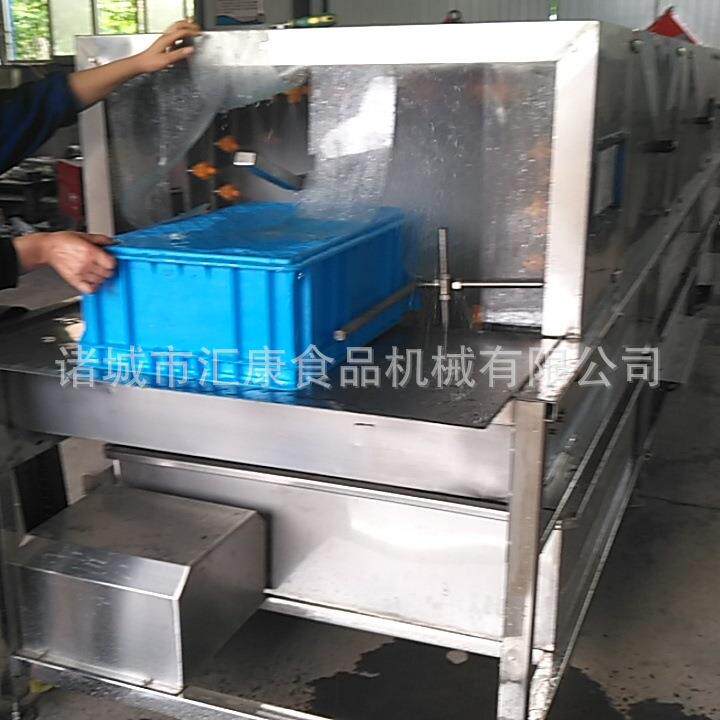 食品筐清洗机金属配件循环用水清洗机器周转箱洗污机行销各地