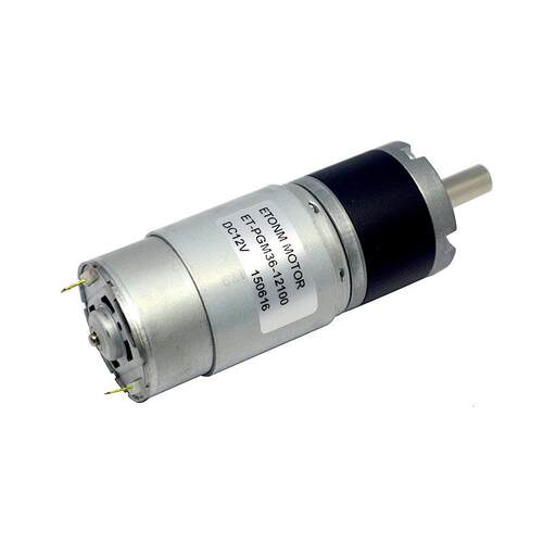 36mm 有刷马达 12V 24V 智能厨房家电 刷地机 行星减速电机